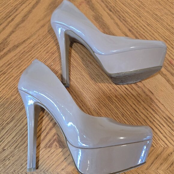 Jessica Simpson Waleo High Heels Platform Stiletto Nude - Picture 6 of 11